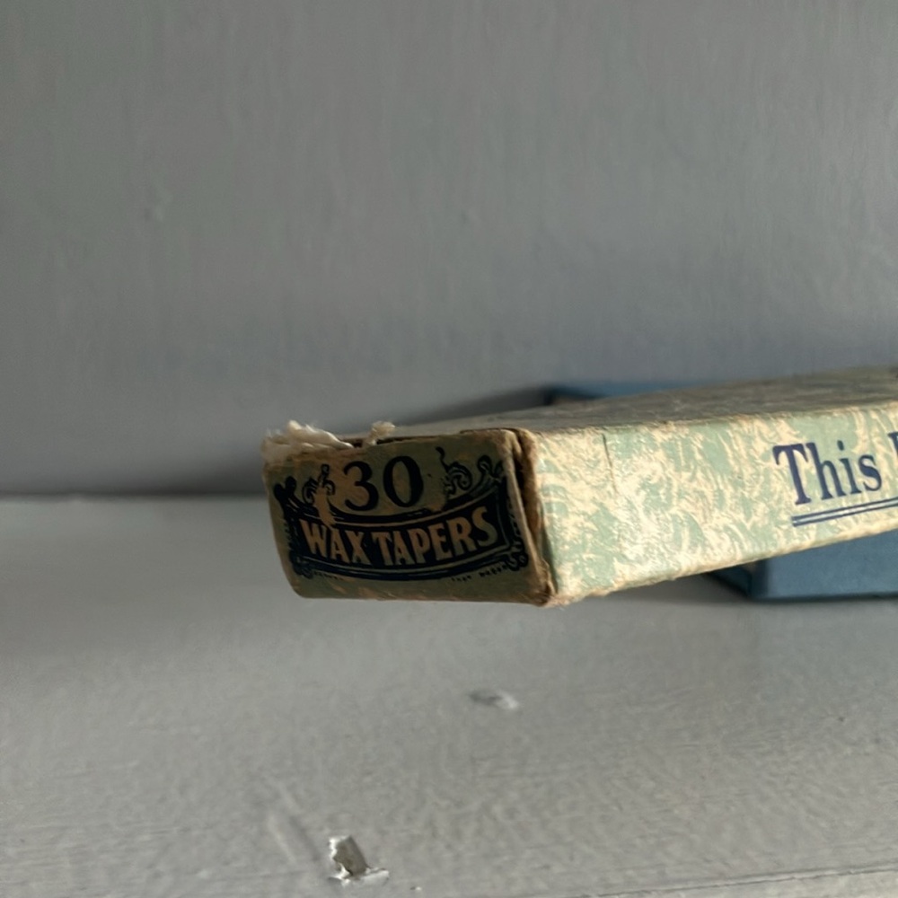 Vintage - Phoenix Brand Wax Tapers in Box - Will & Baumer Candle Co - Picture 7 of 8